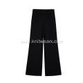 Women's Knitted High Waist Drawstring Culottes Pants